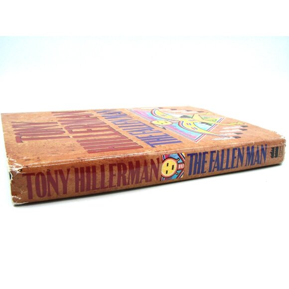 The Fallen Man by Tony Hillerman Jack Design & Illustration 1996 Hardcover Book - Picture 5 of 11